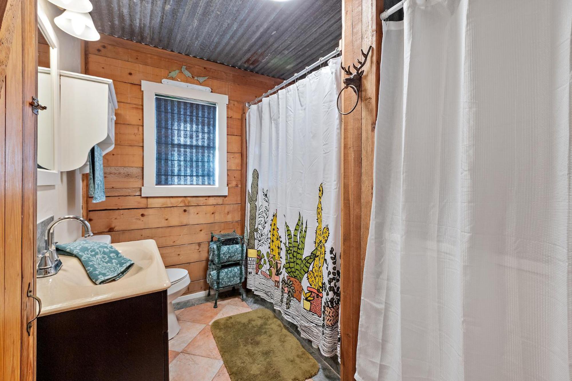 Mighty Oak Log Cabin Fredericksburg Extérieur photo