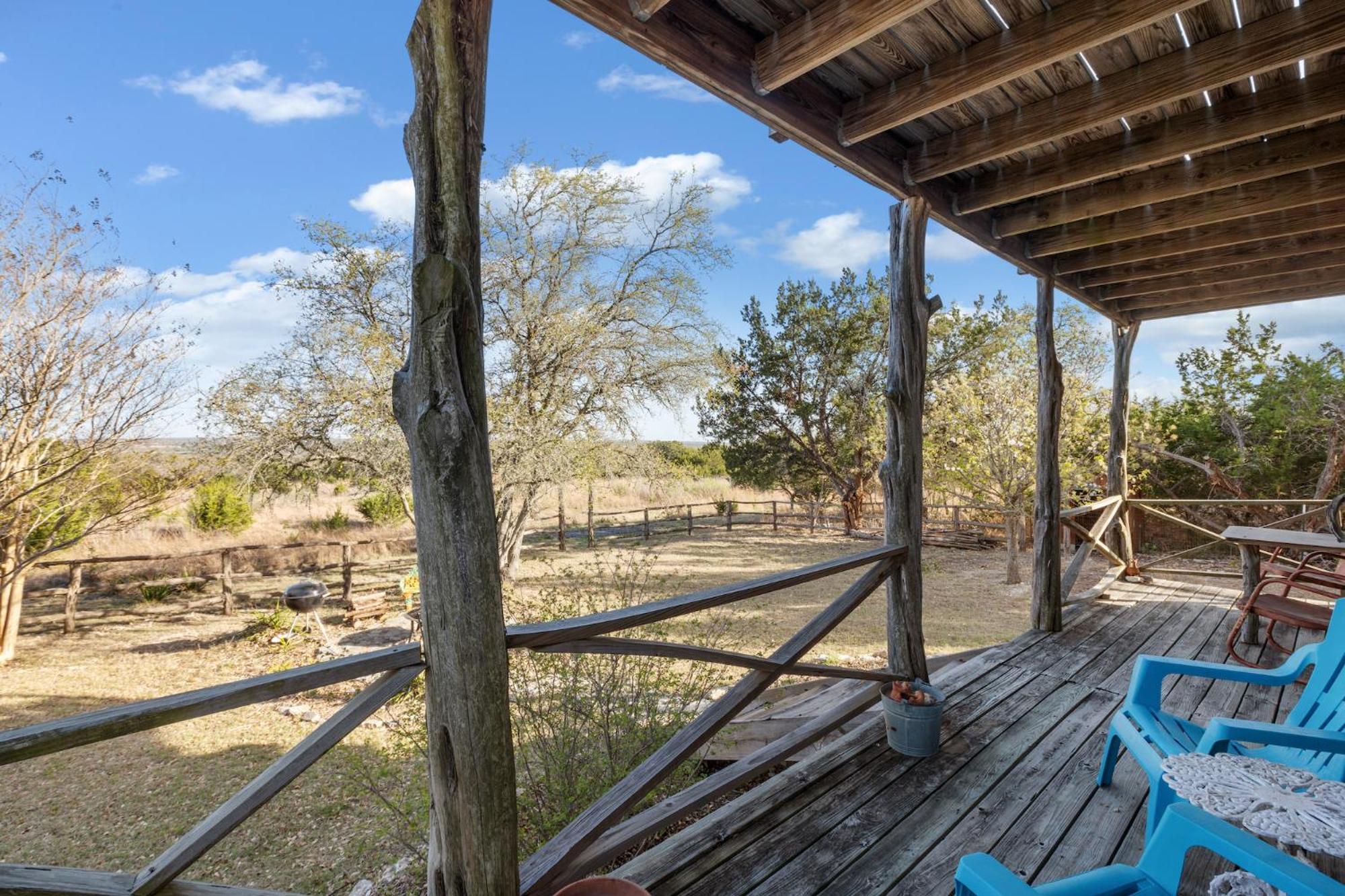 Mighty Oak Log Cabin Fredericksburg Extérieur photo