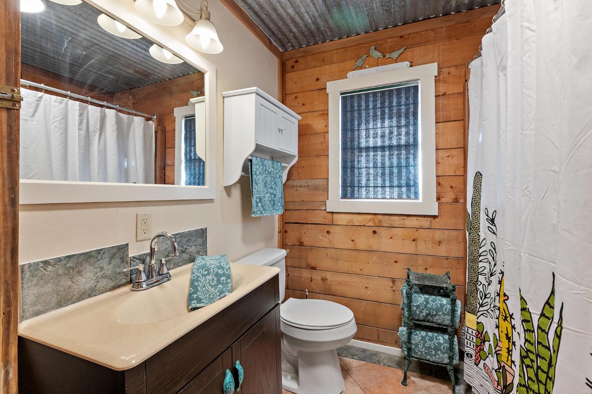 Mighty Oak Log Cabin Fredericksburg Extérieur photo