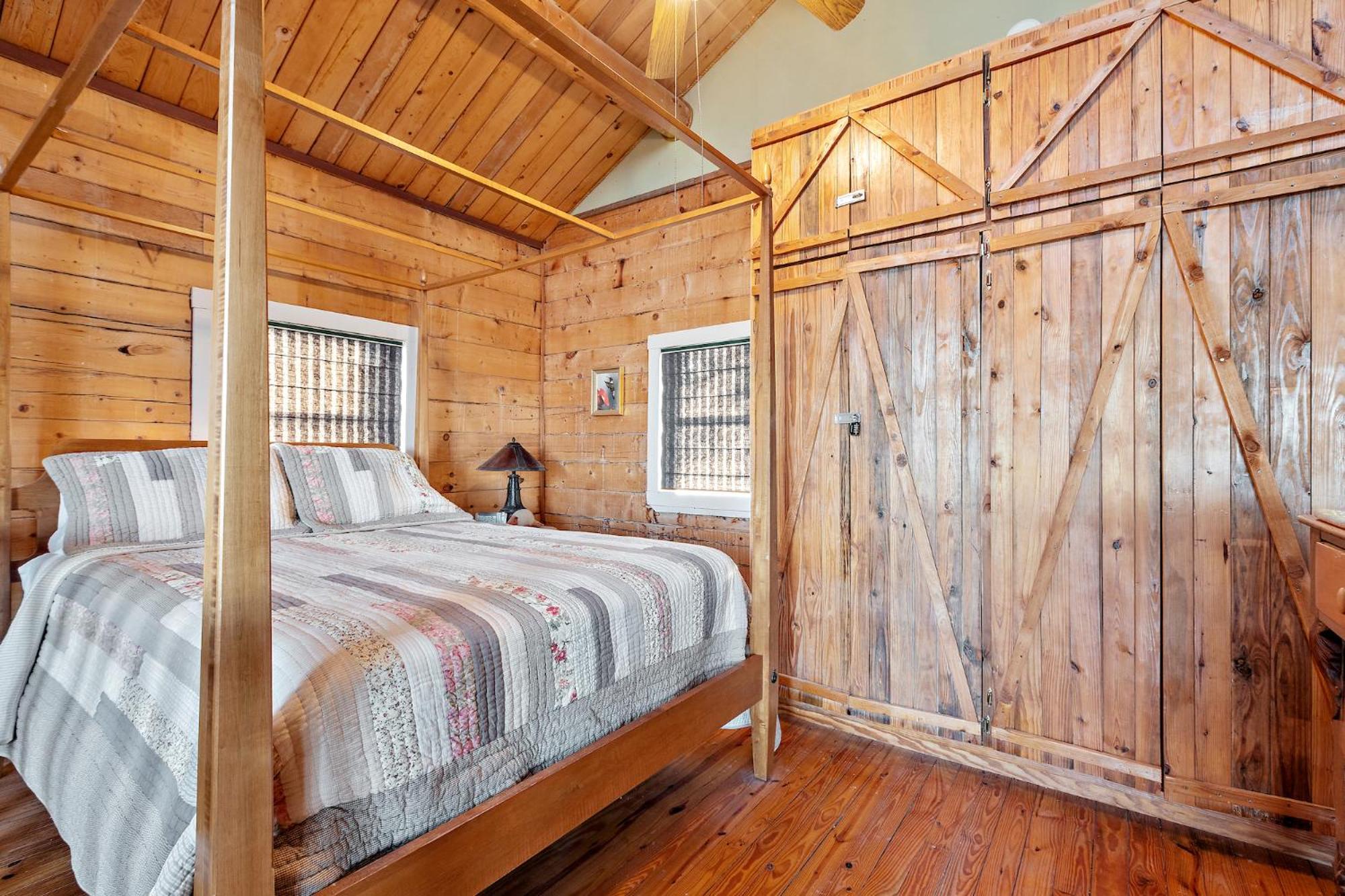 Mighty Oak Log Cabin Fredericksburg Extérieur photo